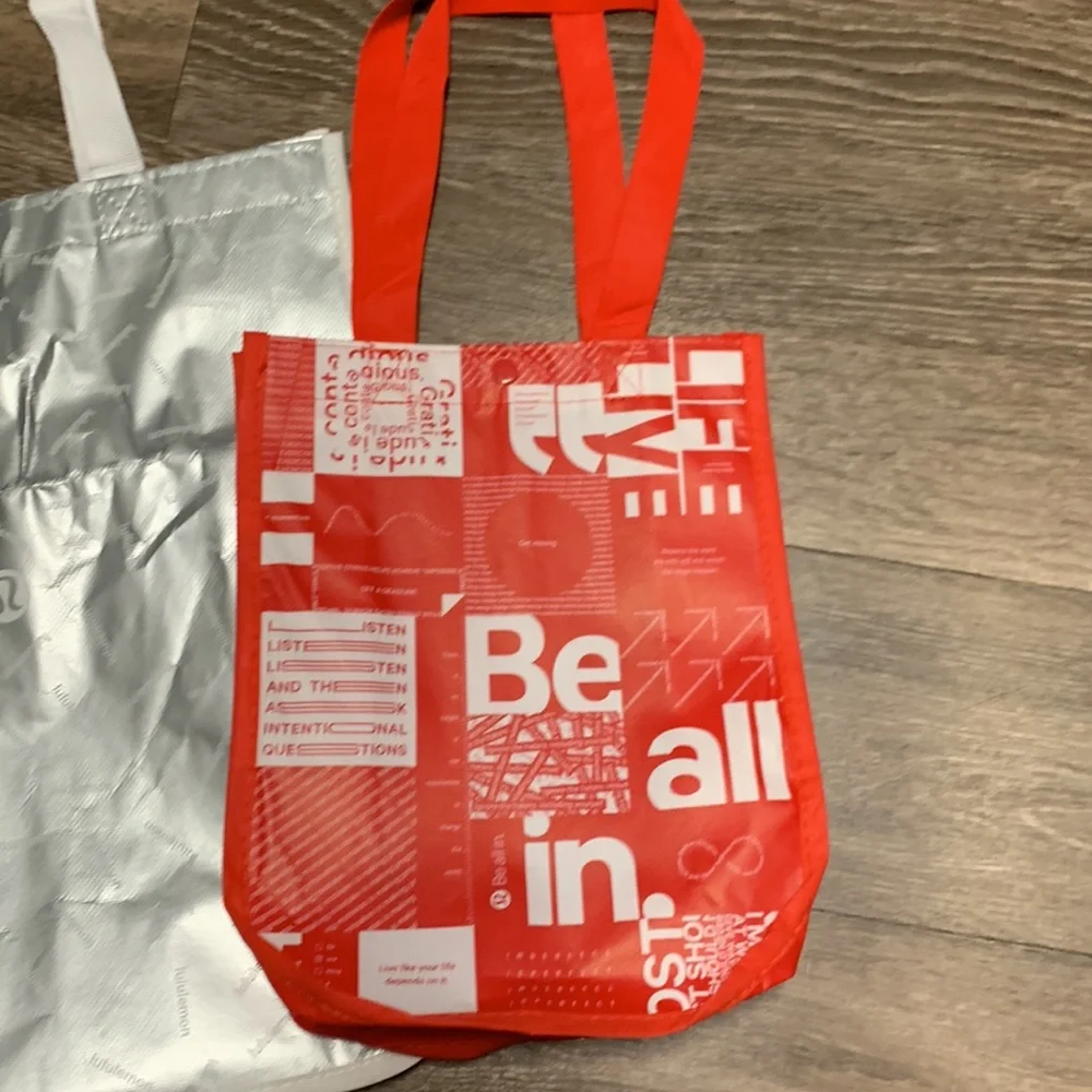 Lululemon reusable tote bag bundle - Picture 2 of 3